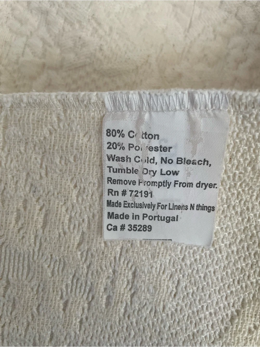 Vintage Ivory Twin Floral Matelasse Coverlet & Sham